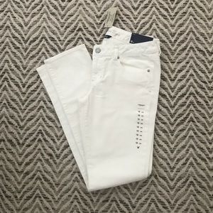 WHITE SKINNY JEANS SIZE 10